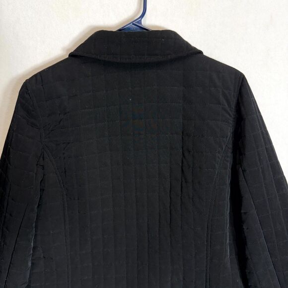 Calvin Klein Women's Black Coat Quilted Insulated Size Medium - Picture 4 of 10